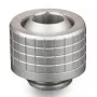 Thermal Grizzly DeltaMate Fitting ST13 níquel mate – racor metálico para refrigerador DeltaMate