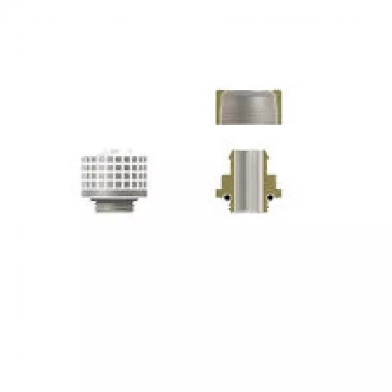 Thermal Grizzly DeltaMate Fitting ST13 níquel mate – racor metálico para refrigerador DeltaMate