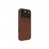 dbramante 1928 Roskilde MS – funda de piel para iPhone 17 Pro Max compatible con MagSafe (marrón oscuro)