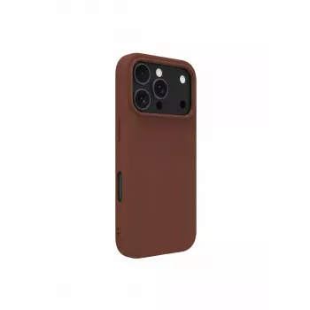 dbramante 1928 Roskilde MS – funda de piel para iPhone 17 Pro Max compatible con MagSafe (marrón oscuro)