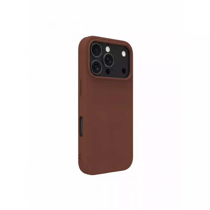 dbramante 1928 Roskilde MS – funda de piel para iPhone 17 Pro Max compatible con MagSafe (marrón oscuro)