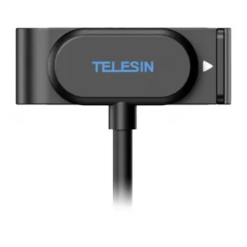 Adaptador de carga magnético Telesin con tapa para GoPro HERO 9/10/11/12/13