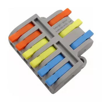 Conector de cables para interior Synergy21 S21-COMP-250224 — 3 entradas, 6 salidas