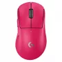 Ratón Logitech G 910-007374 para diestros RF Wireless óptico 44.000 DPI 1 ms 5 botones Magenta