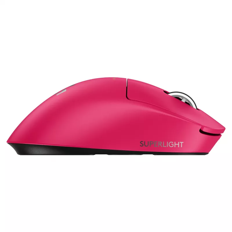 Ratón Logitech G 910-007374 para diestros RF Wireless óptico 44.000 DPI 1 ms 5 botones Magenta