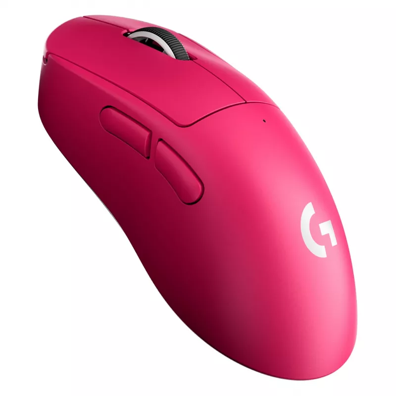 Ratón Logitech G 910-007374 para diestros RF Wireless óptico 44.000 DPI 1 ms 5 botones Magenta