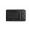 Microondas combinado SEVERIN MW 7792, aparato de sobremesa, 20 L, 900 W, negro, botones y mando giratorio
