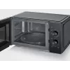 Microondas combinado SEVERIN MW 7792, aparato de sobremesa, 20 L, 900 W, negro, botones y mando giratorio
