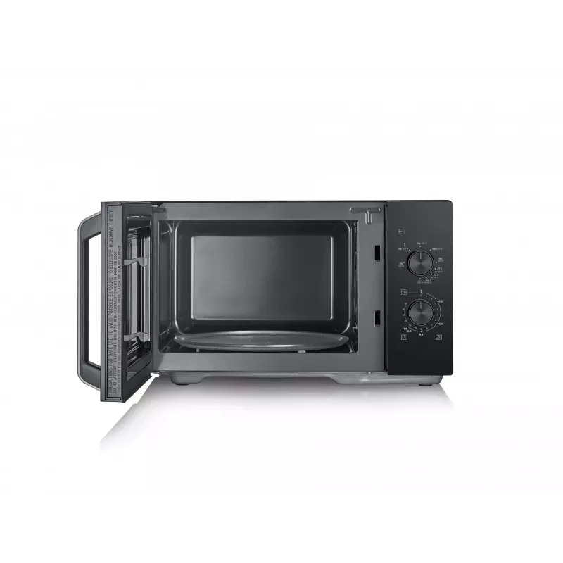Microondas combinado SEVERIN MW 7792, aparato de sobremesa, 20 L, 900 W, negro, botones y mando giratorio