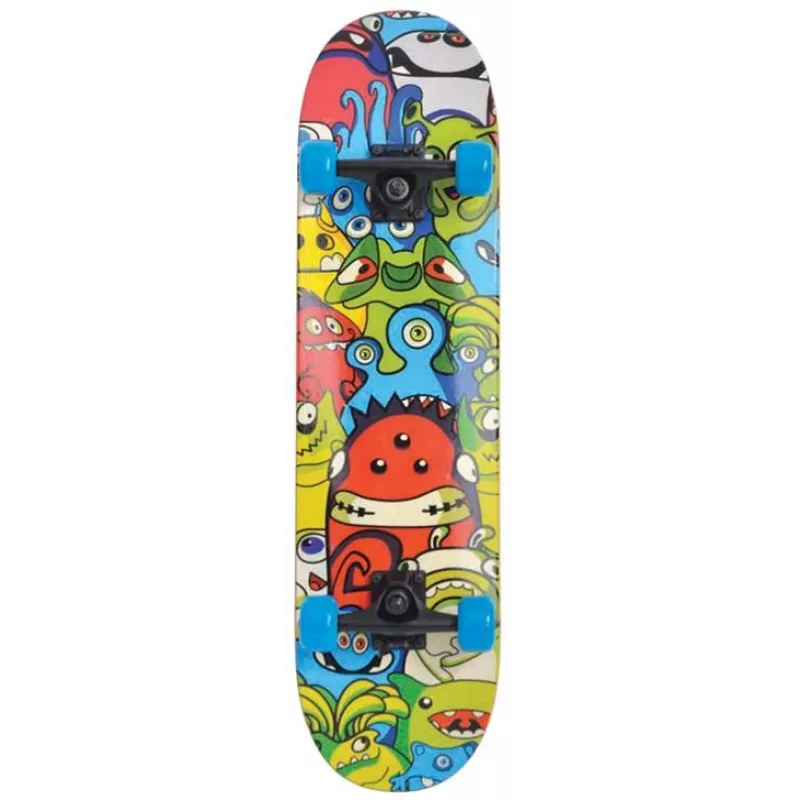 Schildkröt Funsports Slider 31 Monopatín (classic) arce multicolor