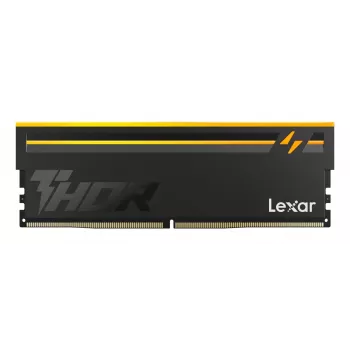 Lexar THOR 2.0 DDR5 6000 CL38 1.3V memoria con disipador y iluminación RGB, color negro, pack doble