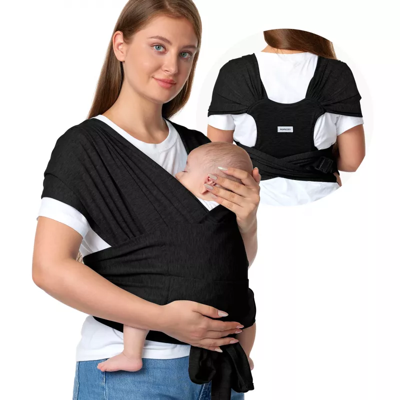 Portabebés Momcozy Baby Wrap Carrier negro | portabebés |