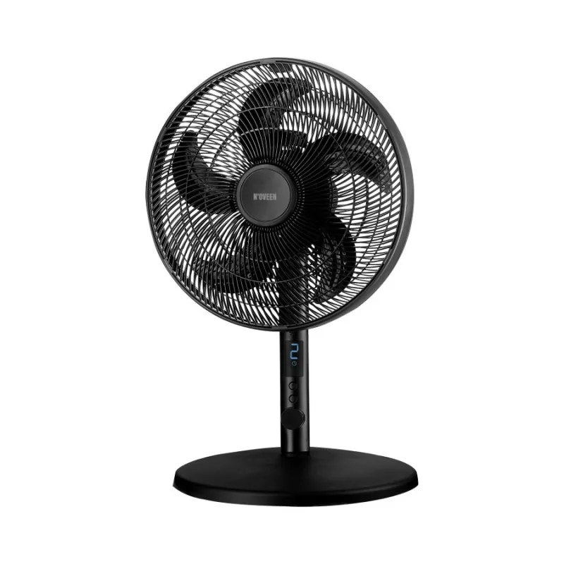 Ventilador de pie y de mesa 2 en 1 Noveen F535 X-Line, 40 cm, negro