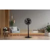 Ventilador de pie y de mesa 2 en 1 Noveen F535 X-Line, 40 cm, negro