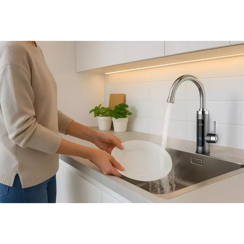 Calentador instantáneo de agua NOVEEN IWH480 — calentador eléctrico instantáneo, modelo IWH480