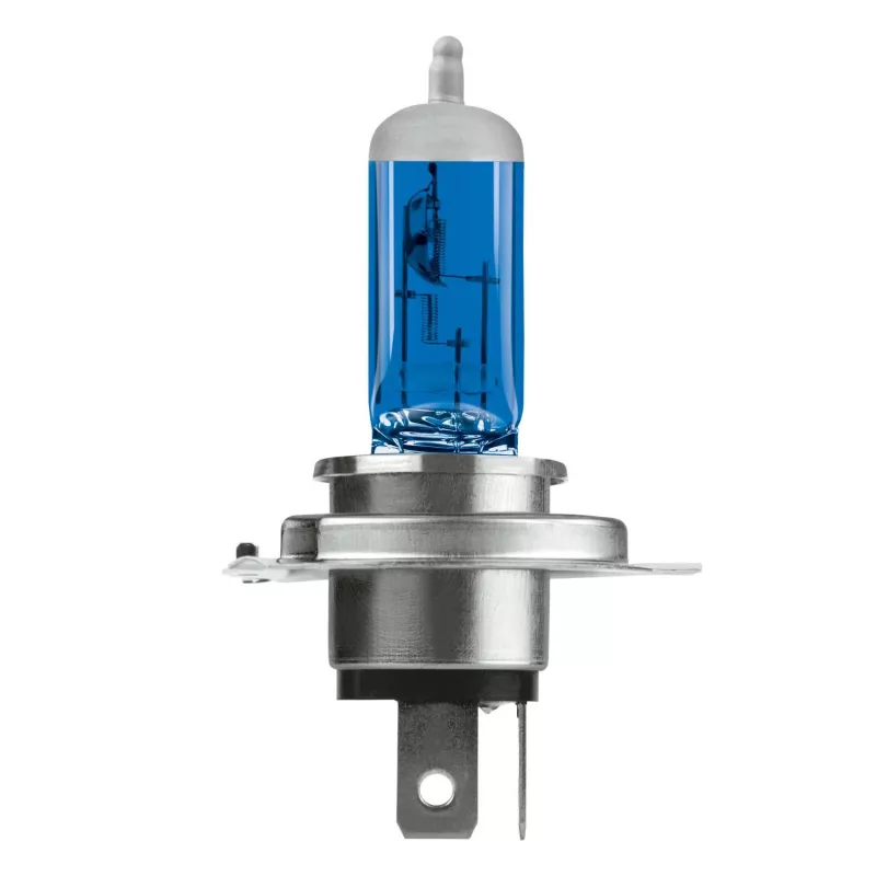 Lámpara halógena Neolux H4 Blue Power Light pack de 2 — 12V, 100/90W