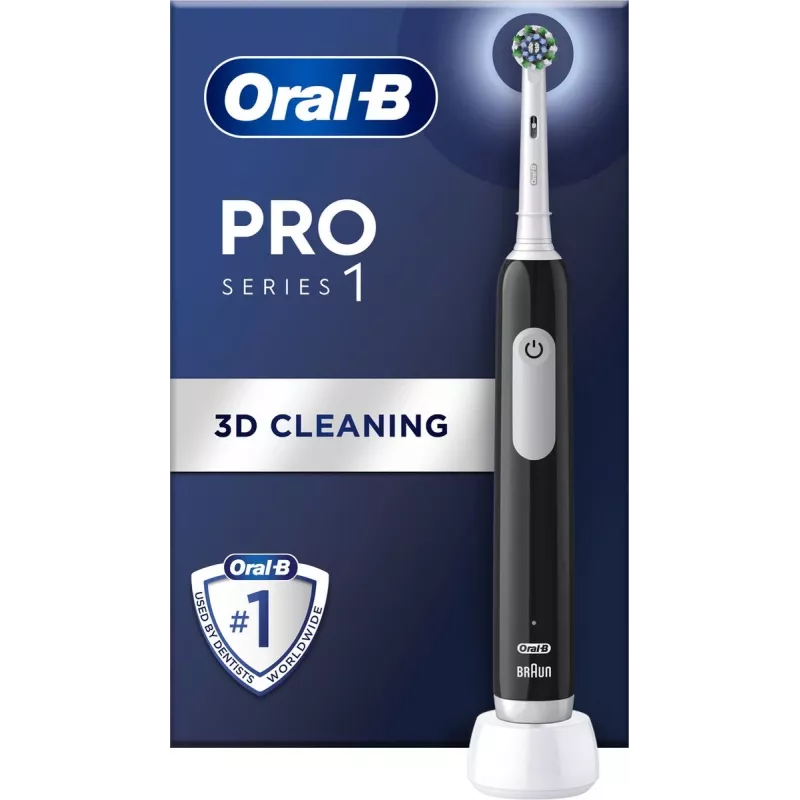 Cepillo de dientes eléctrico BRAUN Oral-B Pro Series 1, negro