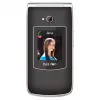 Teléfono móvil plegable de teclas grandes Beafon SL645 LTE 4G para mayores negro-plata 2,8