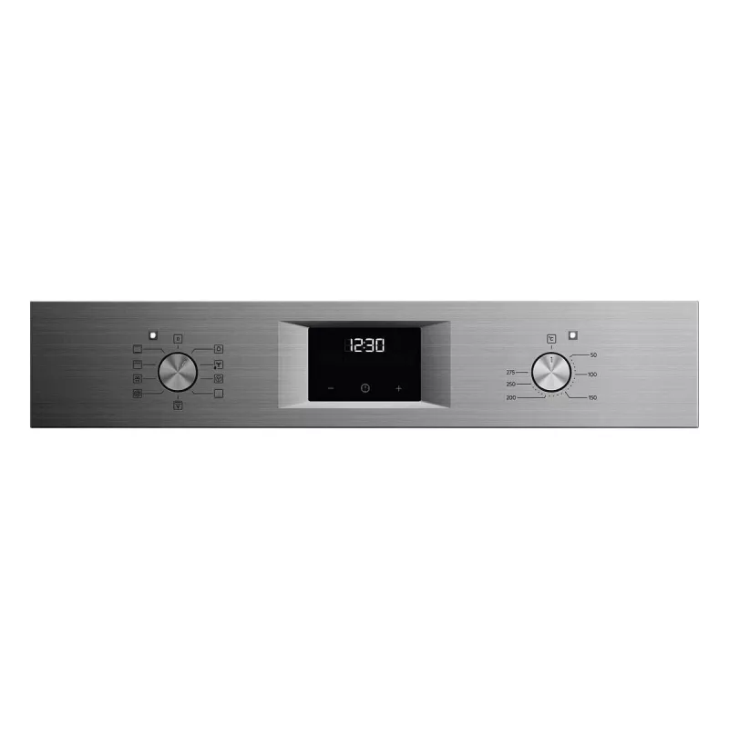 Horno eléctrico empotrable AEG Serie 5000 OU5AB20SM – 72 l, A+, acero inoxidable/negro, control táctil y giratorio