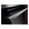 Horno eléctrico empotrable AEG Serie 5000 OU5AB20SM – 72 l, A+, acero inoxidable/negro, control táctil y giratorio