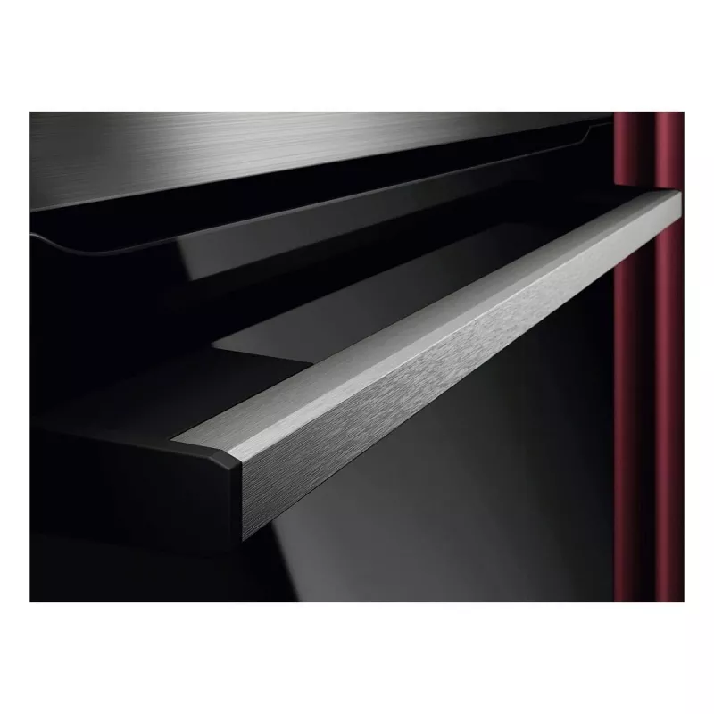 Horno eléctrico empotrable AEG Serie 5000 OU5AB20SM – 72 l, A+, acero inoxidable/negro, control táctil y giratorio