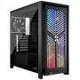 Caja de PC semitorre Corsair FRAME 4000X RS negra ventiladores RGB 4x RS120 PWM