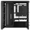 Caja de PC semitorre Corsair FRAME 4000X RS negra ventiladores RGB 4x RS120 PWM