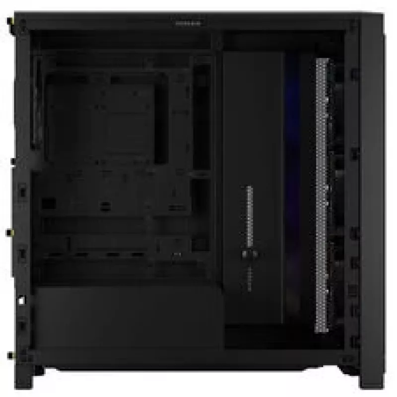 Caja de PC semitorre Corsair FRAME 4000X RS negra ventiladores RGB 4x RS120 PWM