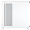 Corsair FRAME 4000X RS Caja de PC Mid-Tower, cristal templado, blanca