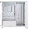 Corsair FRAME 4000X RS Caja de PC Mid-Tower, cristal templado, blanca