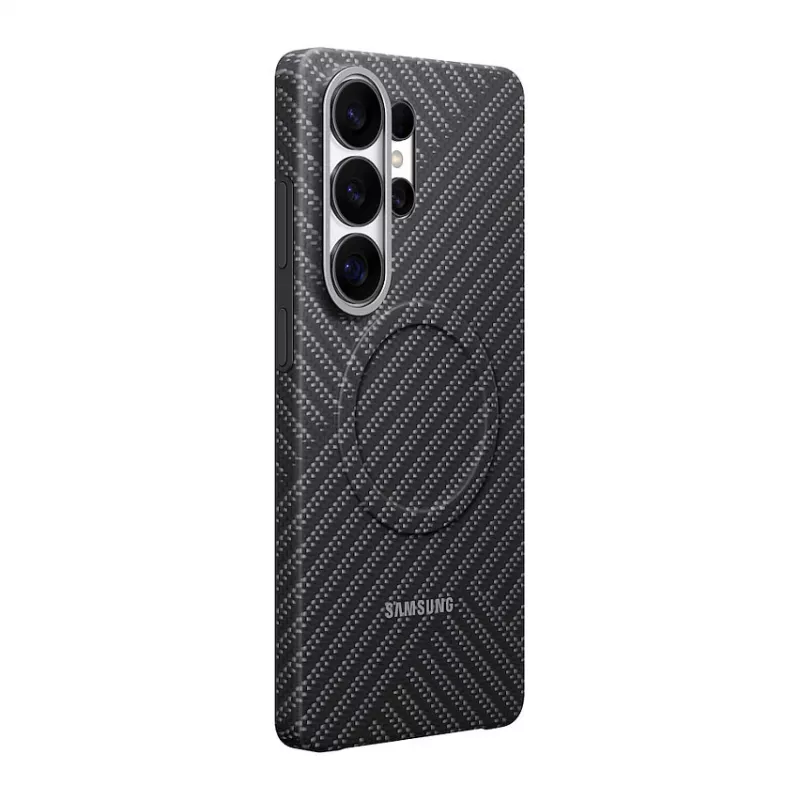 Funda Samsung Carbon Magnet Galaxy S26 Ultra, Dark Gray