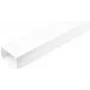 StarTech.com canaleta sólida para cables con cinta adhesiva y tapa, 1-3/4(45mm) an x 1-1/8(27mm) al, 6ft(1,8m) de longitud, kit ocultacables de red/alimentación de PVC, sistema de canaleta de pared, UL L