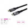 Cable EQUIP USB4 Gen 2x2 C–C 3,0m, PD 100W, 4K/60Hz, 20Gbps, negro