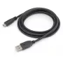 Cable EQUIP USB 2.0 C a A M/M, 0,3 m, USB 2.0 480 Mbit/s, contactos niquelados, negro