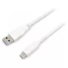 Cable USB 3.2 Gen 1 C a A EQUIP 0,5 m 5 Gbit/s blanco (USB-C a USB-A, contactos niquelados)