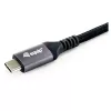 Cable USB4 Gen3x2 C–C EQUIP 128380, 0.5 m, PD 3.1 240W, 40 Gbps, 8K/60Hz, negro