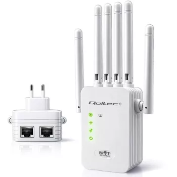 Amplificador de señal Wi‑Fi QOLTEC AC1200 – amplificador de señal dual band QOLTEC AC1200