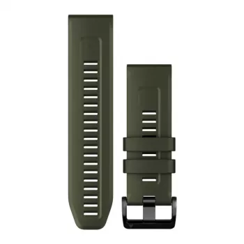 Accesorio para smartwatch Garmin fenix 7X 26mm QuickFit correa de silicona Moss