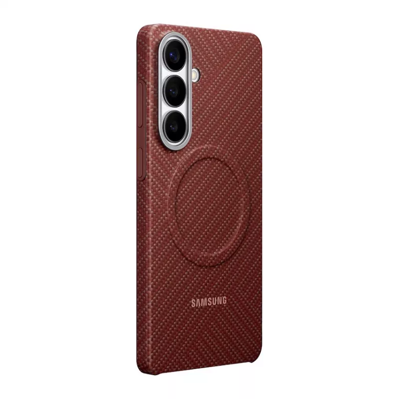 Samsung Carbon Magnet funda Galaxy S26+, rojo