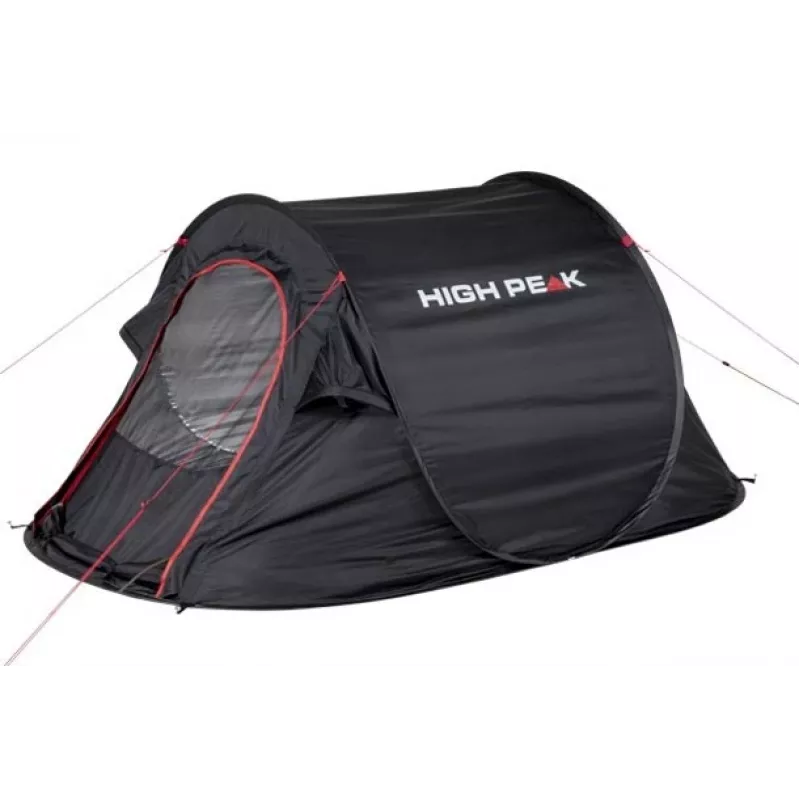 High Peak Vision 3 tienda de campaña túnel negra 10290