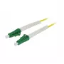 Synergy 21 cable de red de fibra óptica monomodo 10m LC APC -LC 9/125u OS2 G657A2 AD 2mm flexible - fibra monomodo - 10 m