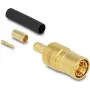 Conector macho SMB DeLOCK 91786 para crimpar RG-174 y RG-316 con tubo termorretráctil
