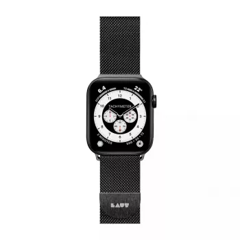 Correa LAUT Steel Loop negra acero inoxidable