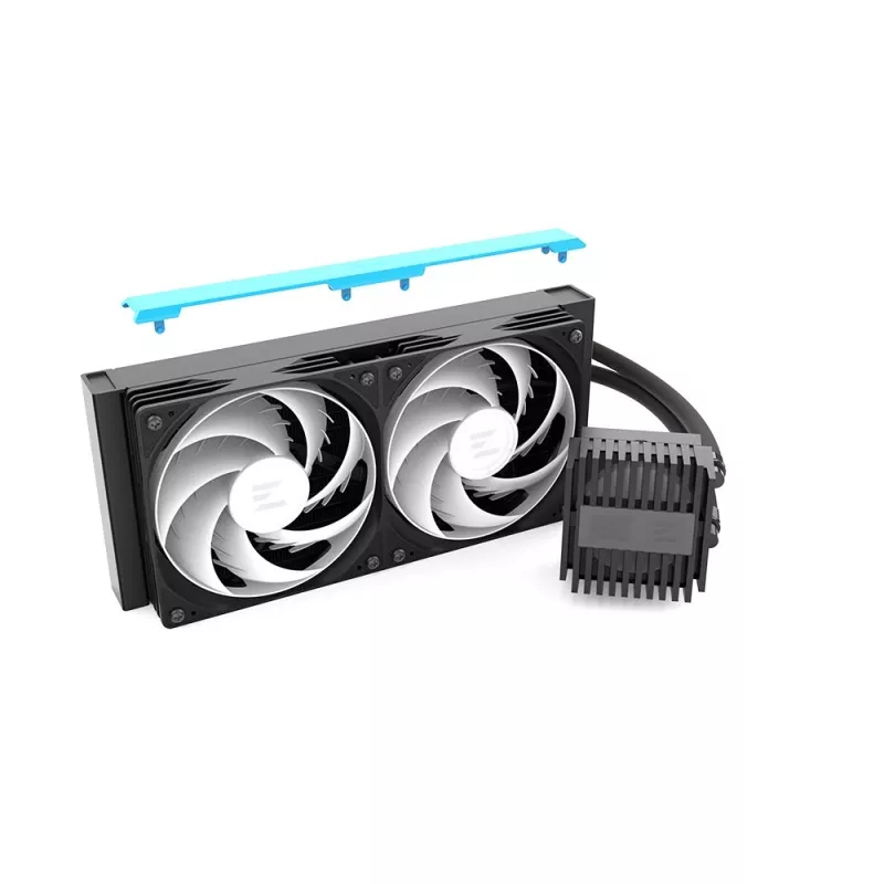 Refrigeración líquida para CPU ZALMAN ALPHA2 V2 A24 240 mm — todo en uno cerrada, negra