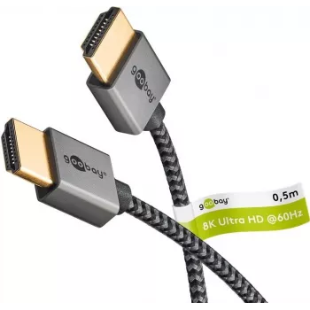 Cable HDMI Goobay Slim Ultra High-Speed – 8K/60Hz (75756)