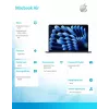 Portátil Apple MacBook Air M4 15,3 pulgadas 24GB 1TB macOS Midnight 70W