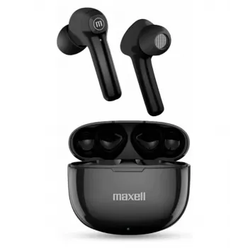Auriculares inalámbricos Maxell Dynamic+ con estuche de carga Bluetooth negro