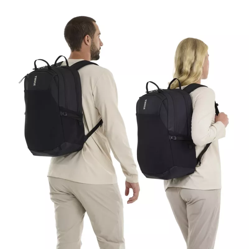 Mochila Thule EnRoute 26L – Negra, mochila para portátil para el día a día y viajes