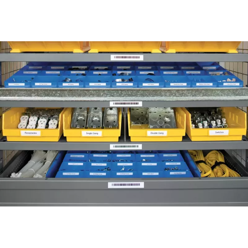 DYMO RHINO 6000+ ABC CASE UK Transferencia térmica directa negro amarillo