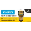 DYMO RHINO 6000+ ABC CASE UK Transferencia térmica directa negro amarillo